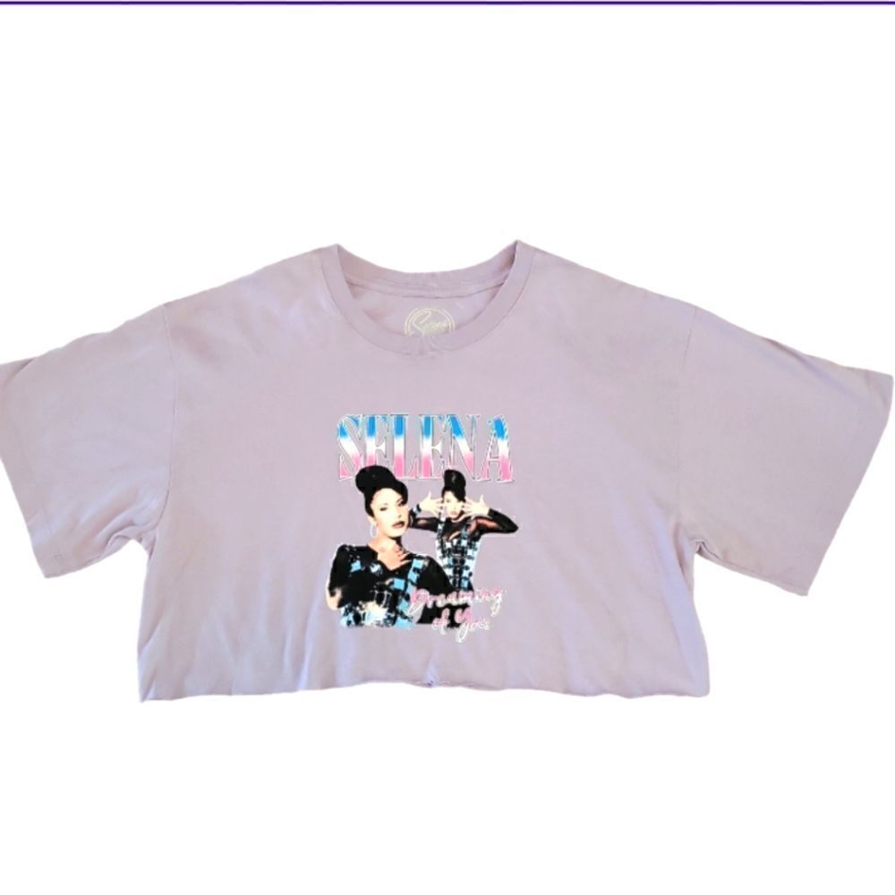 NWOT SELENA "DREAMING OF YOU" OFFICIAL MERCHANDICE CROP TOP SZ.M